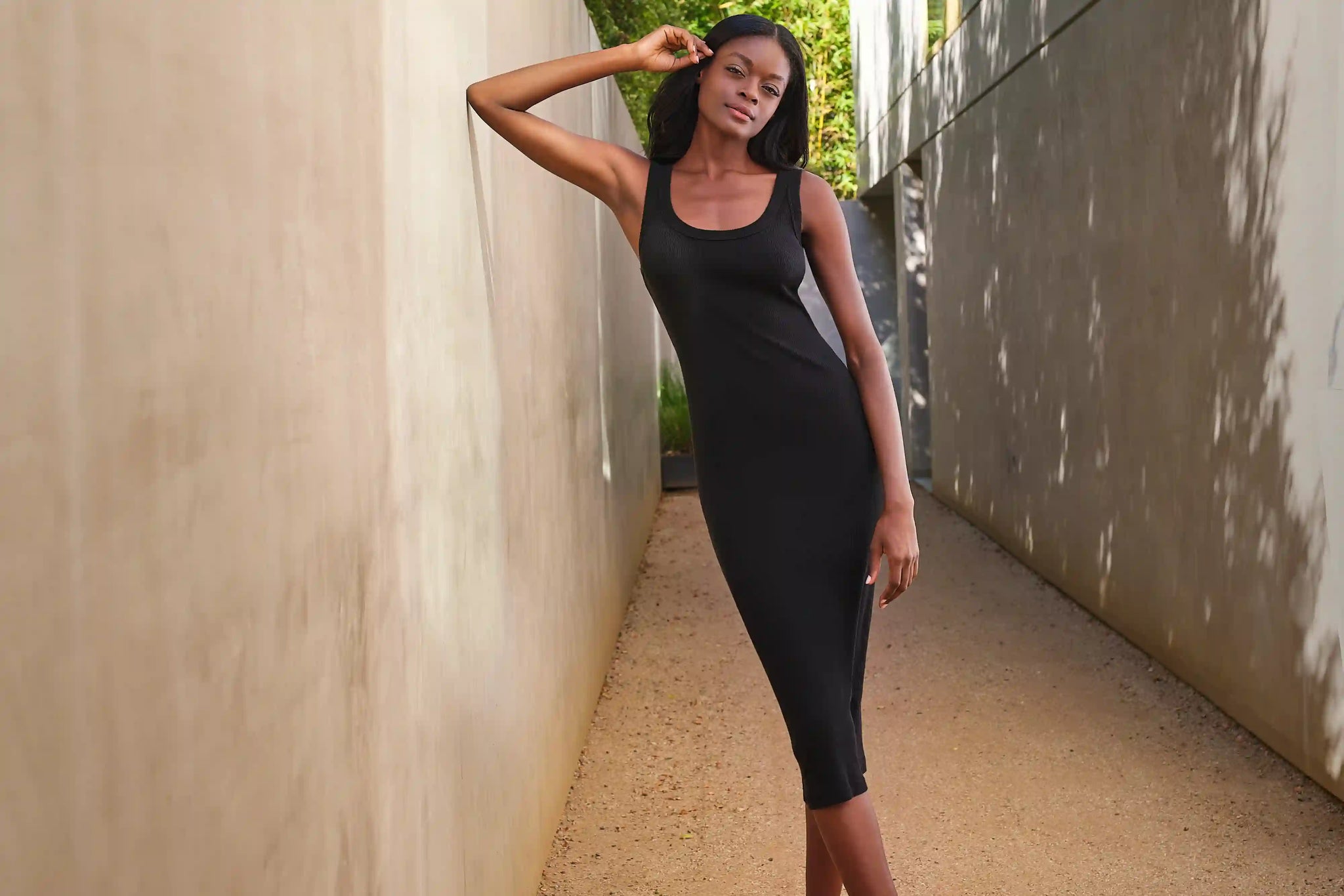 2 piece dress set Pink Sleeveless Sexy Cut Out Holiday Party Dresses C Size:US 11 | UK 10 | 29 CM Model Selina How To Style Every