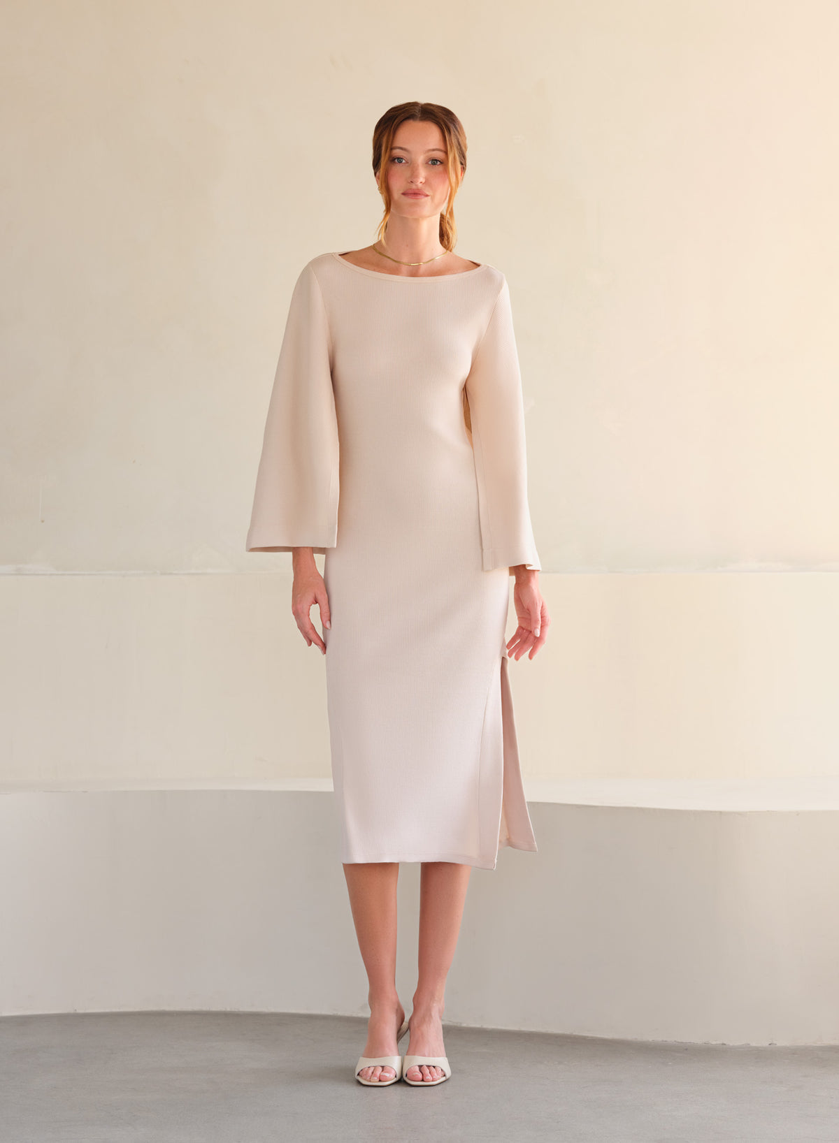 Angel Dress | Almond