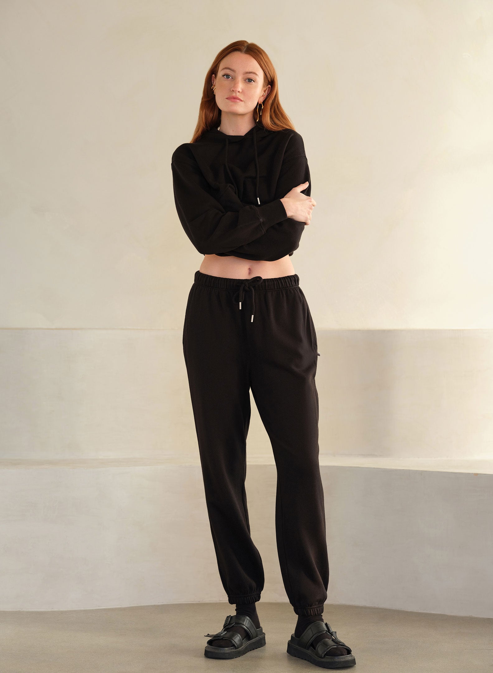 MiniLux Vintage Jogger | Black