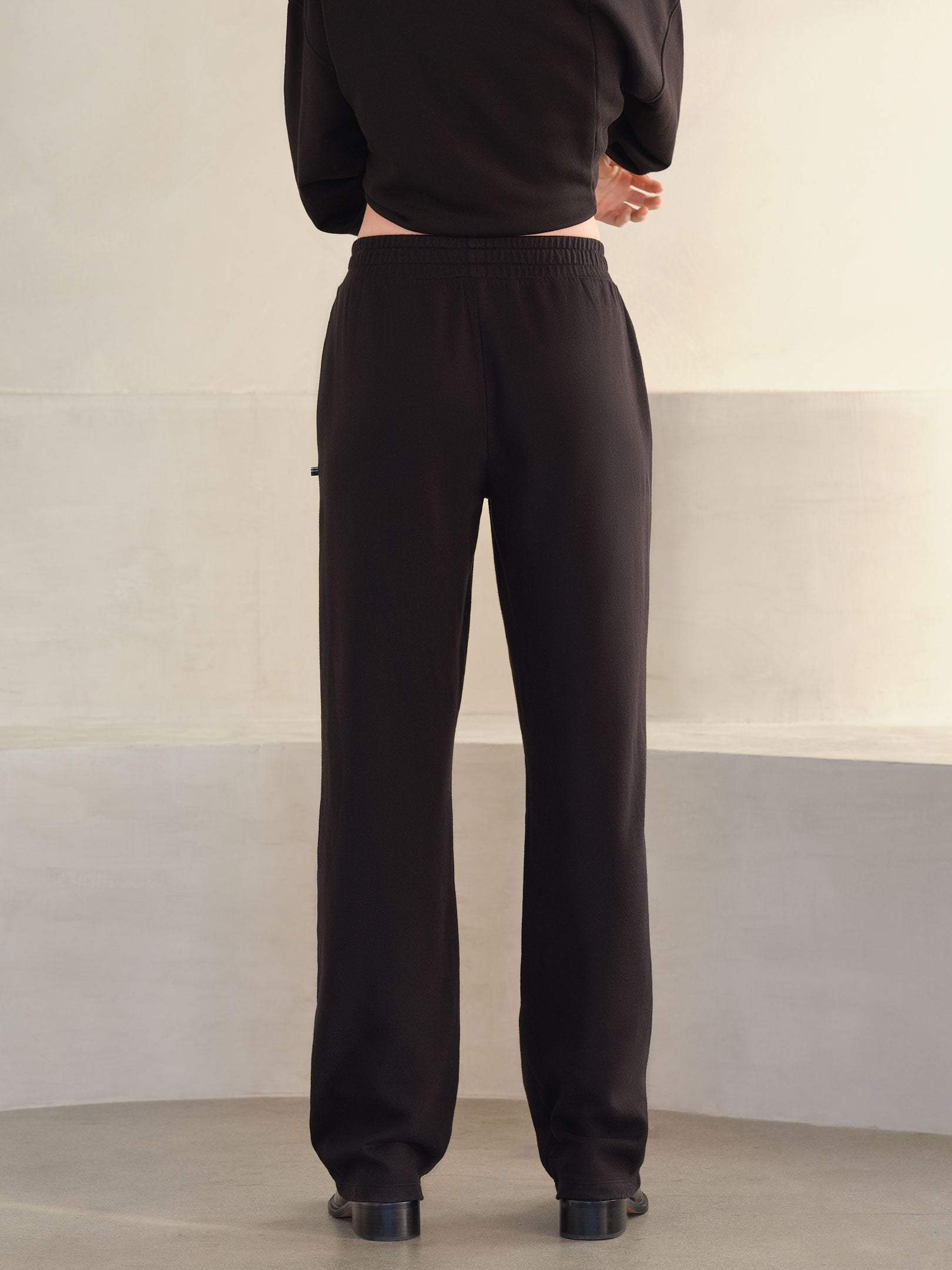 MiniLux Pintuck Pant | Black