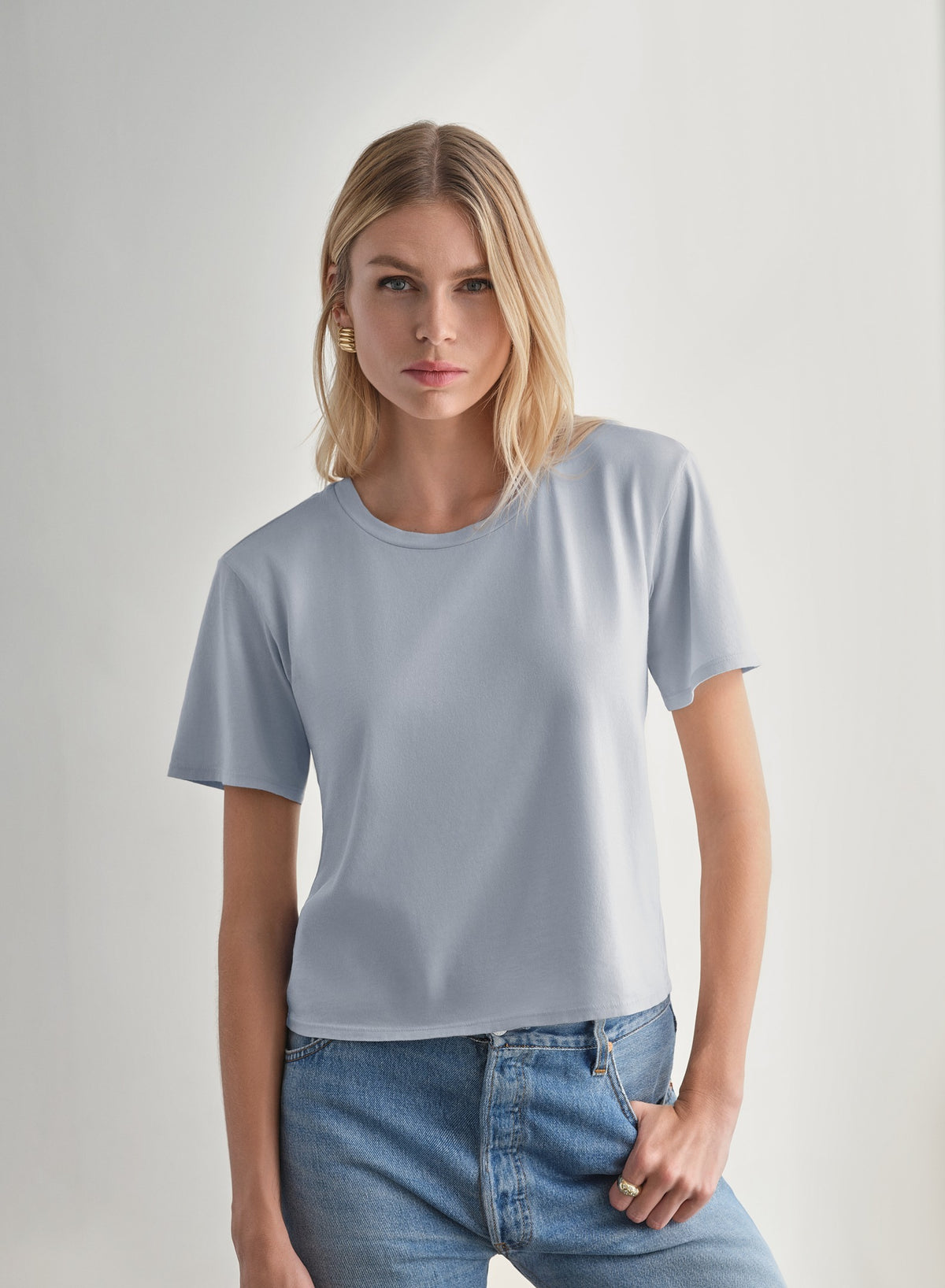 MiniJersey Boxy Tee | Iceberg