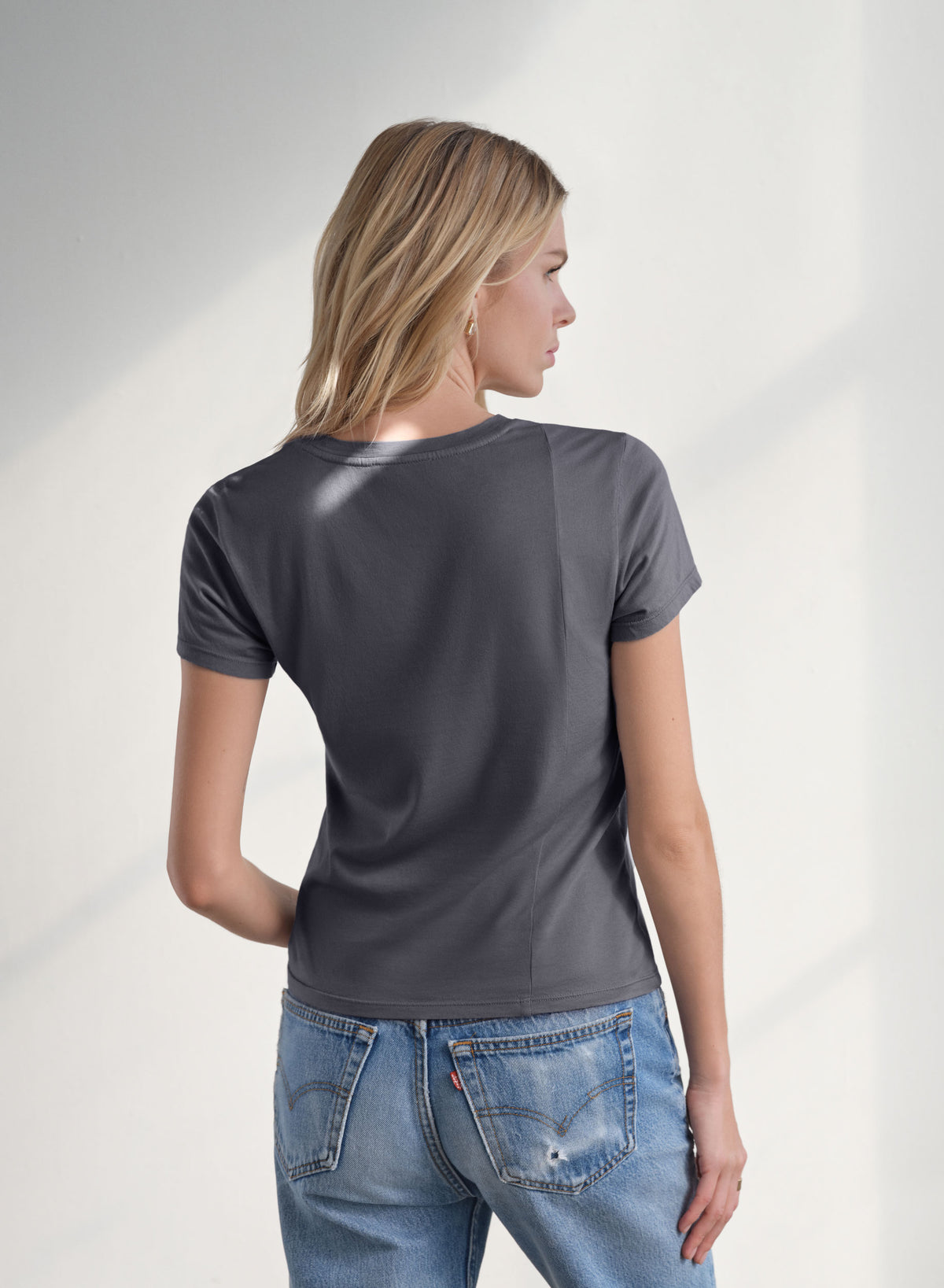 MiniJersey Crew Neck Tee | Midnight Air