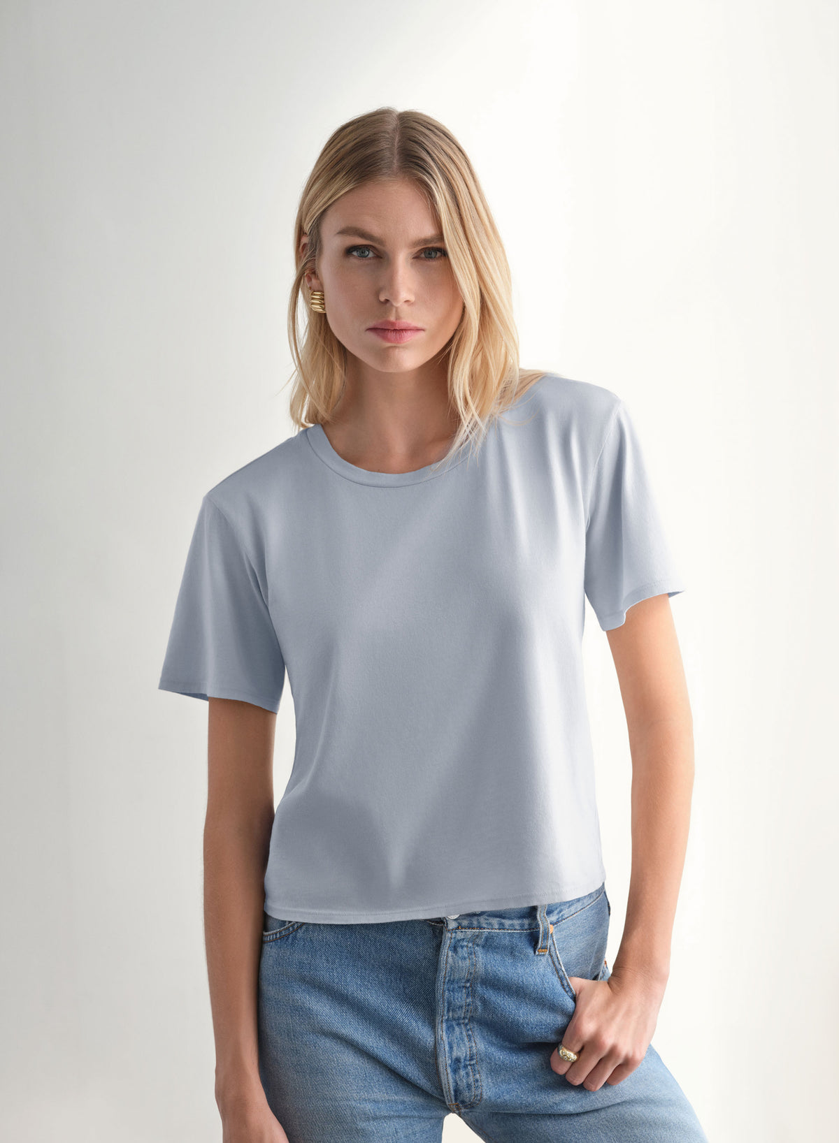MiniJersey Boxy Tee | Iceberg