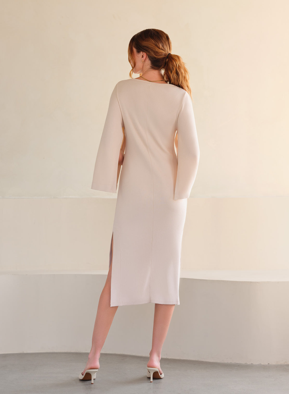 Angel Dress | Almond