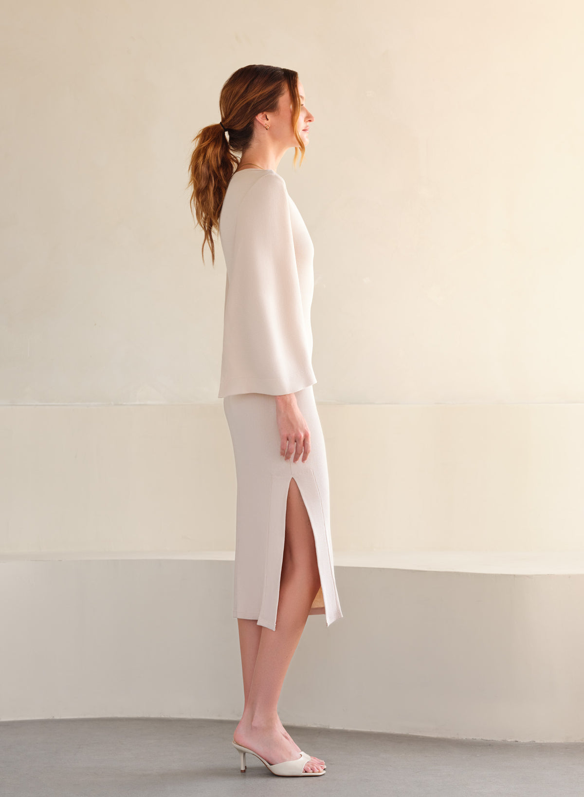 Angel Dress | Almond