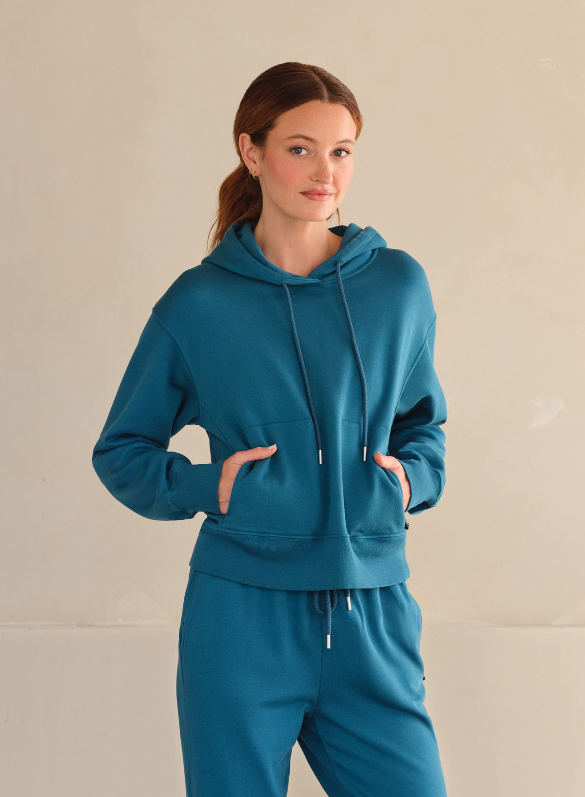 MiniLux Pkt Hoodie | Ocean