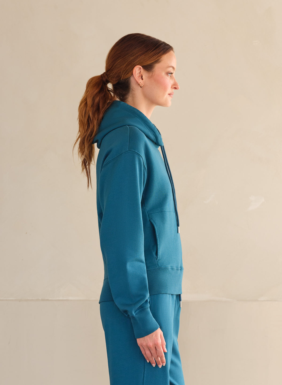 MiniLux Pkt Hoodie | Ocean