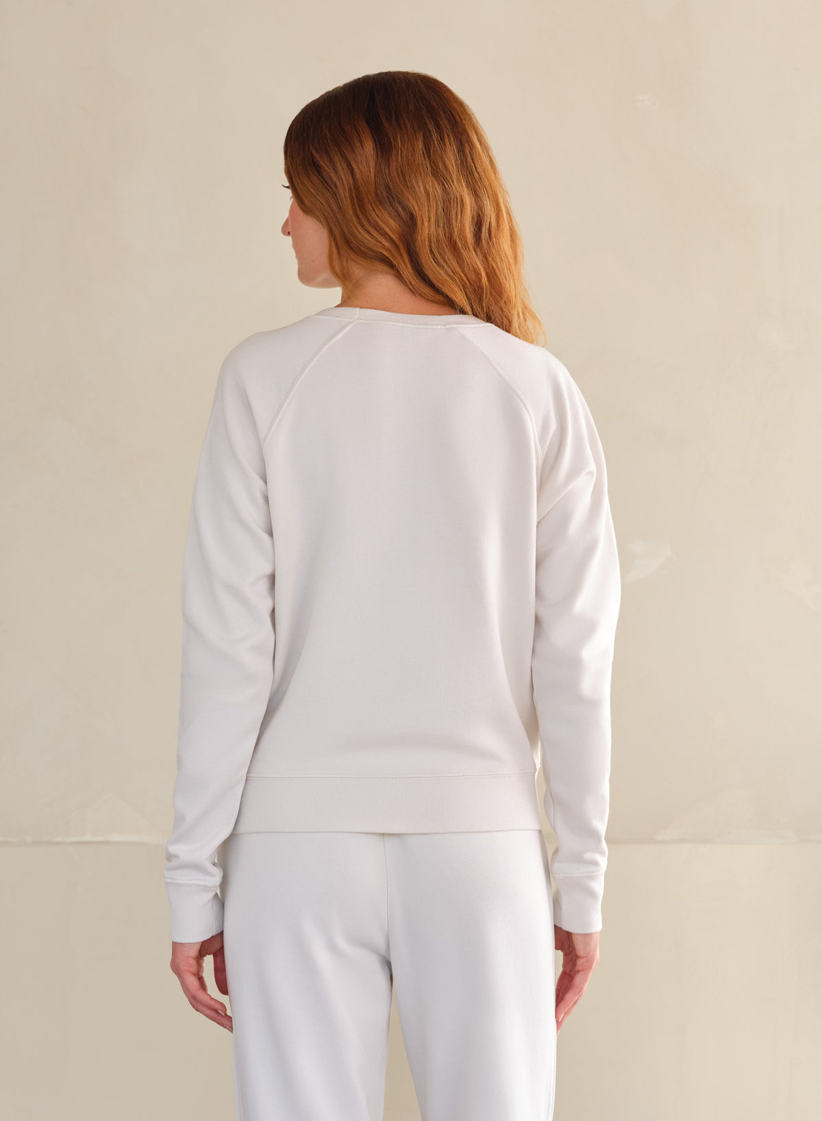 MiniLux Raglan Crew | Creme