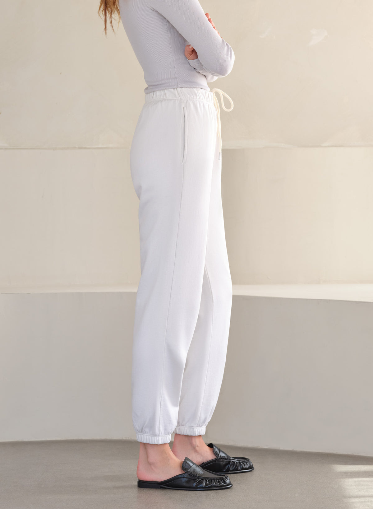 MiniLux Vintage Jogger | Creme