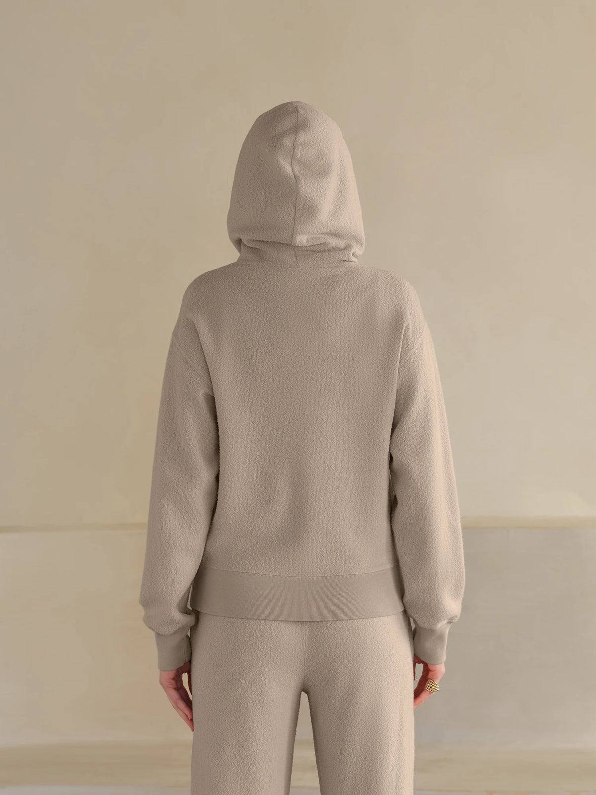 MiniLux Brushed Pocket Hoodie