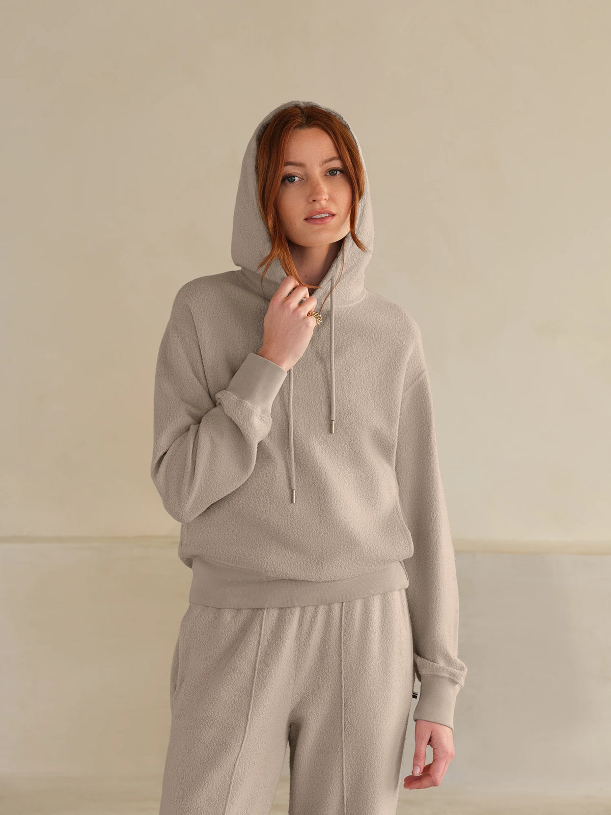 MiniLux Brushed Pocket Hoodie