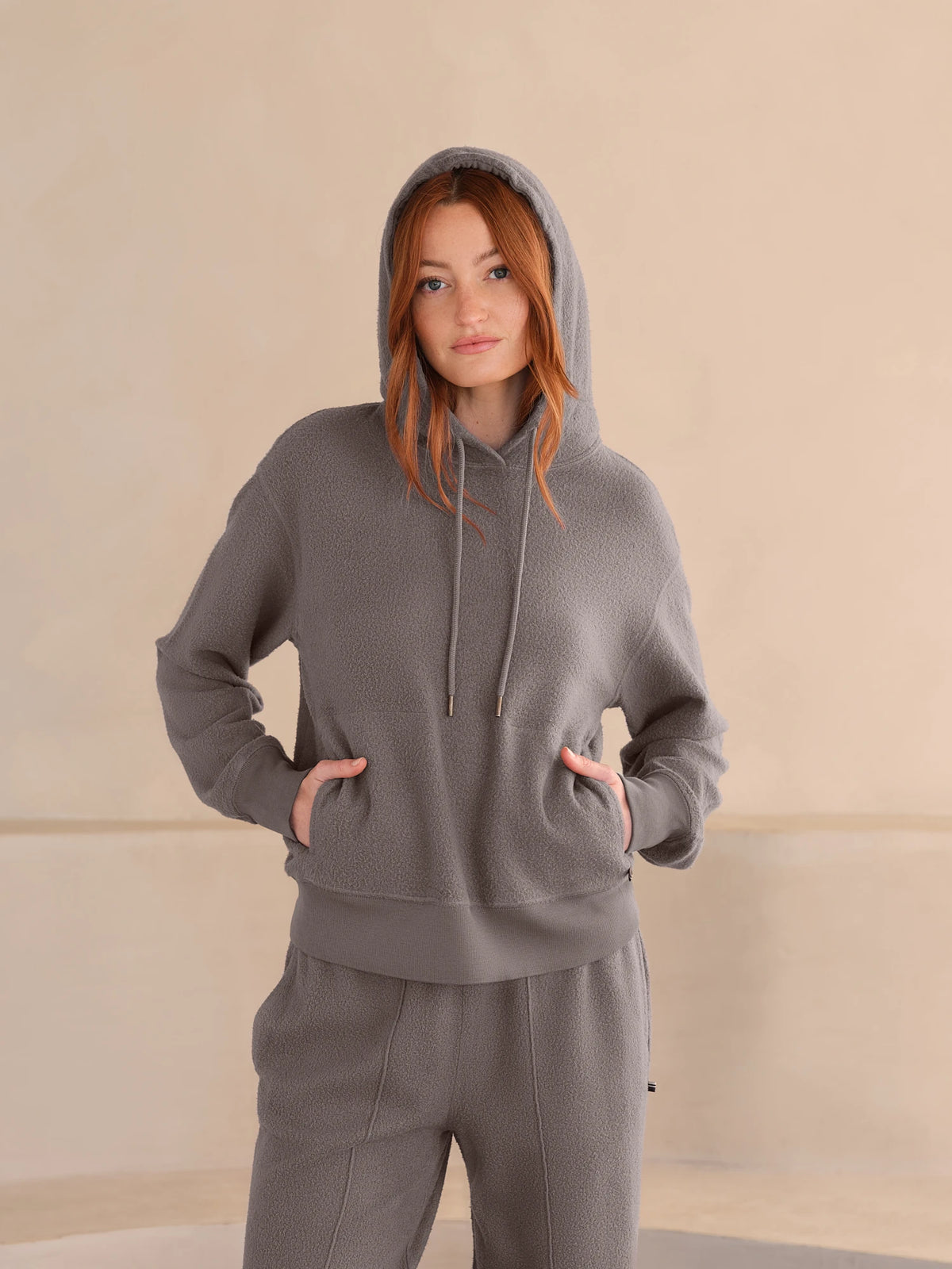 MiniLux Brushed Pocket Hoodie