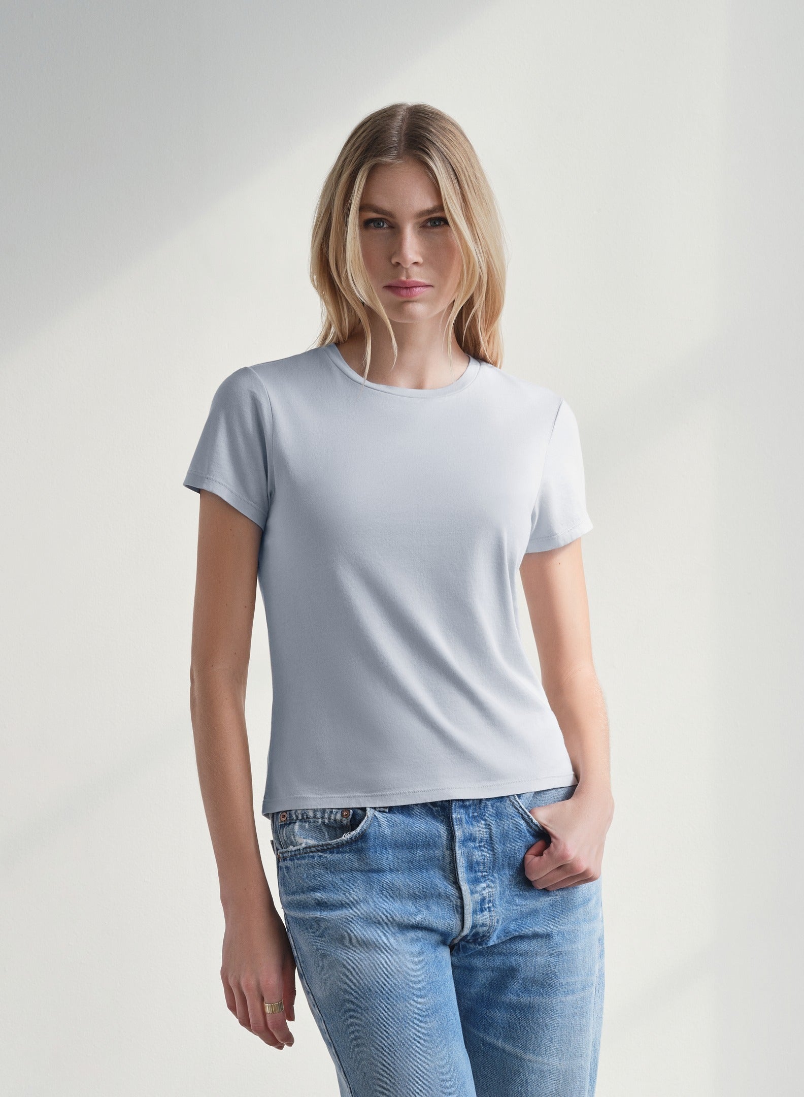 MiniJersey Crew Neck Tee | Iceberg