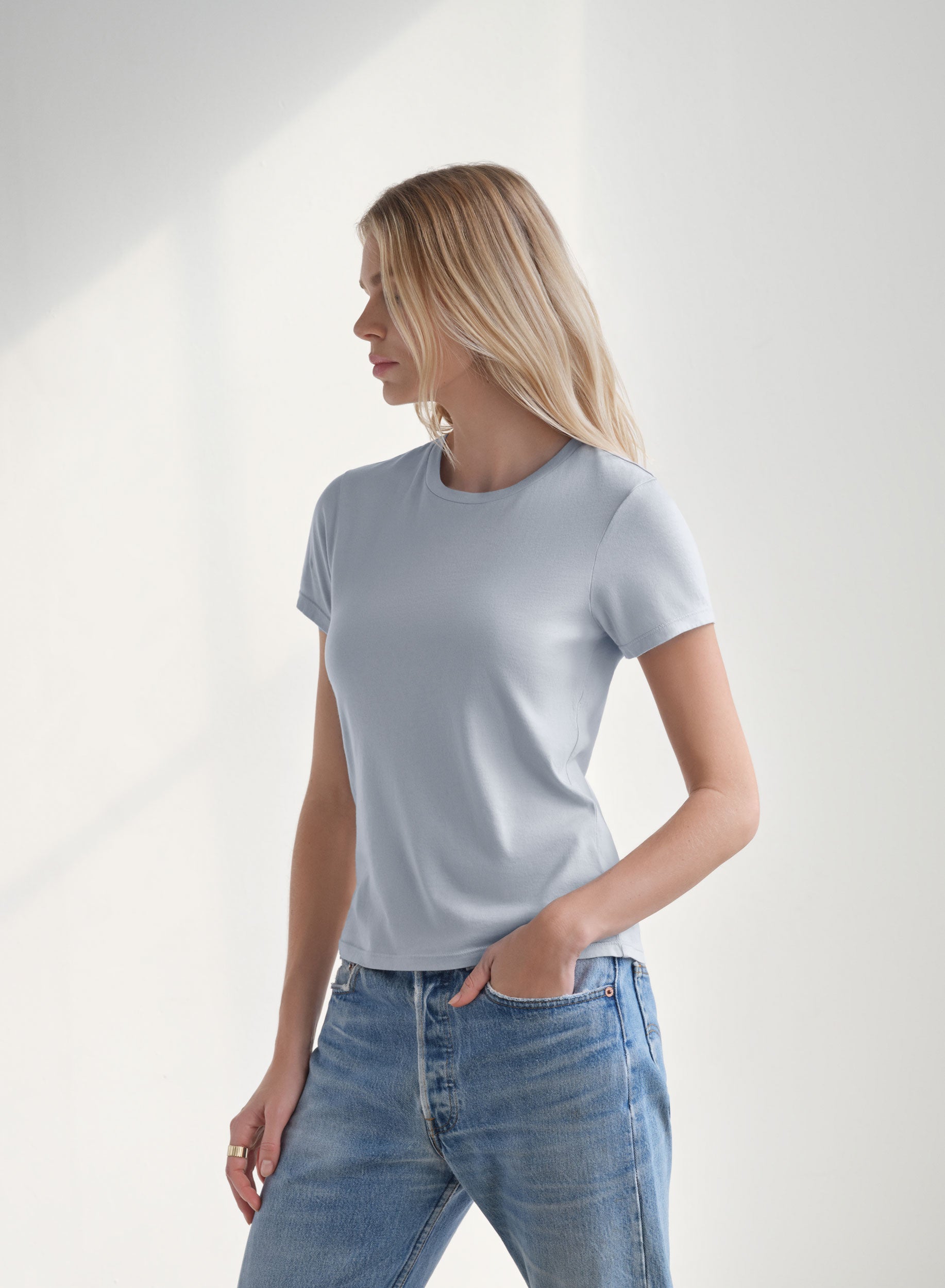 MiniJersey Crew Neck Tee | Iceberg