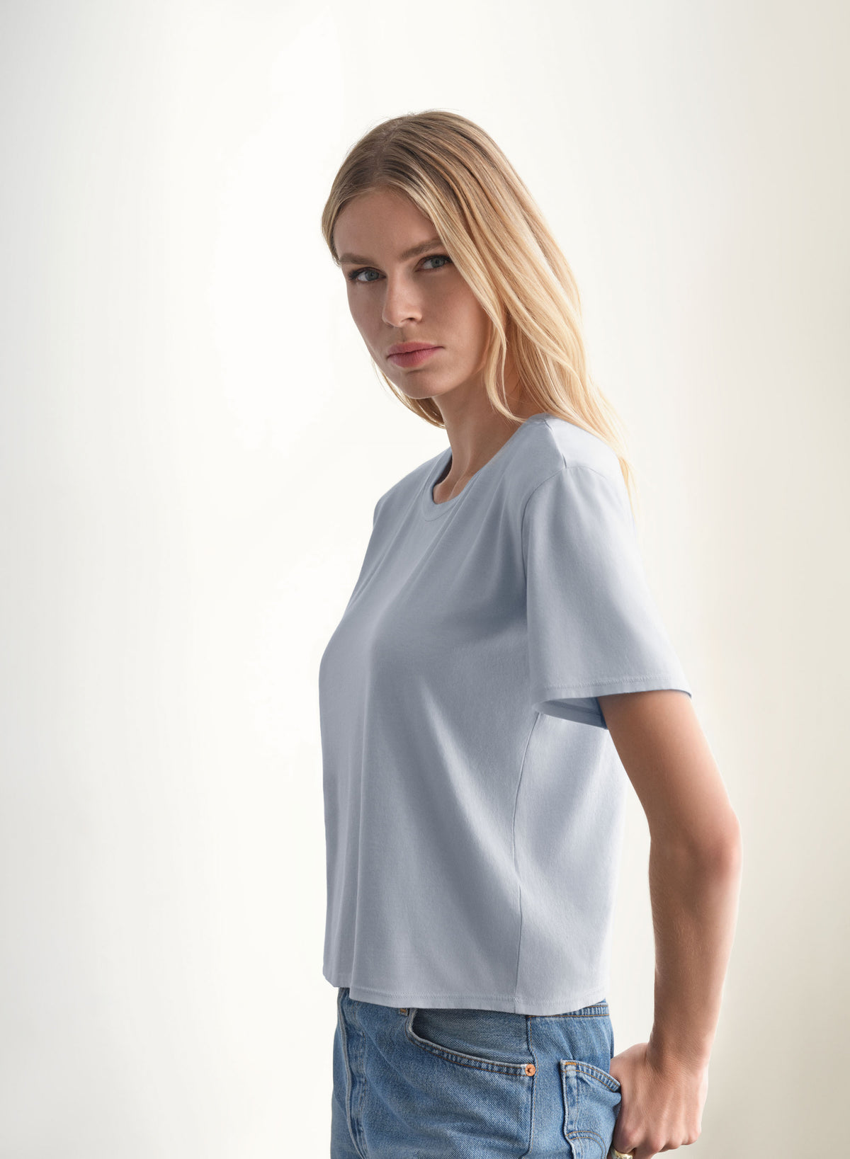 MiniJersey Boxy Tee | Iceberg