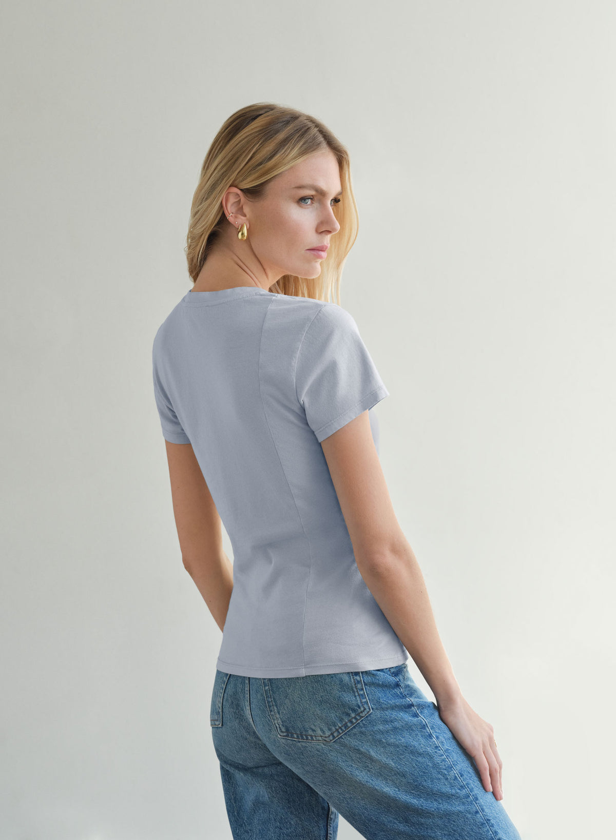 MiniJersey V-Neck Tee | Iceberg