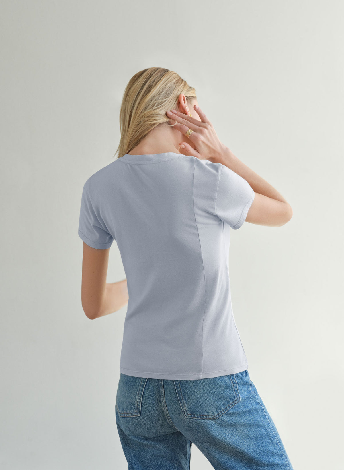 MiniJersey V-Neck Tee | Iceberg