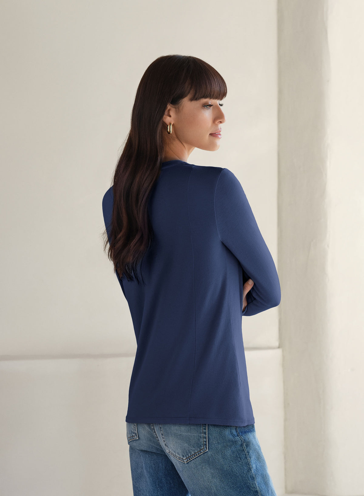 MiniJersey Long Sleeve Tee | Magellan Blue