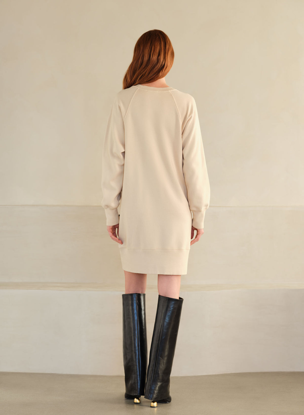 MiniLux Pocket Dress | Almond