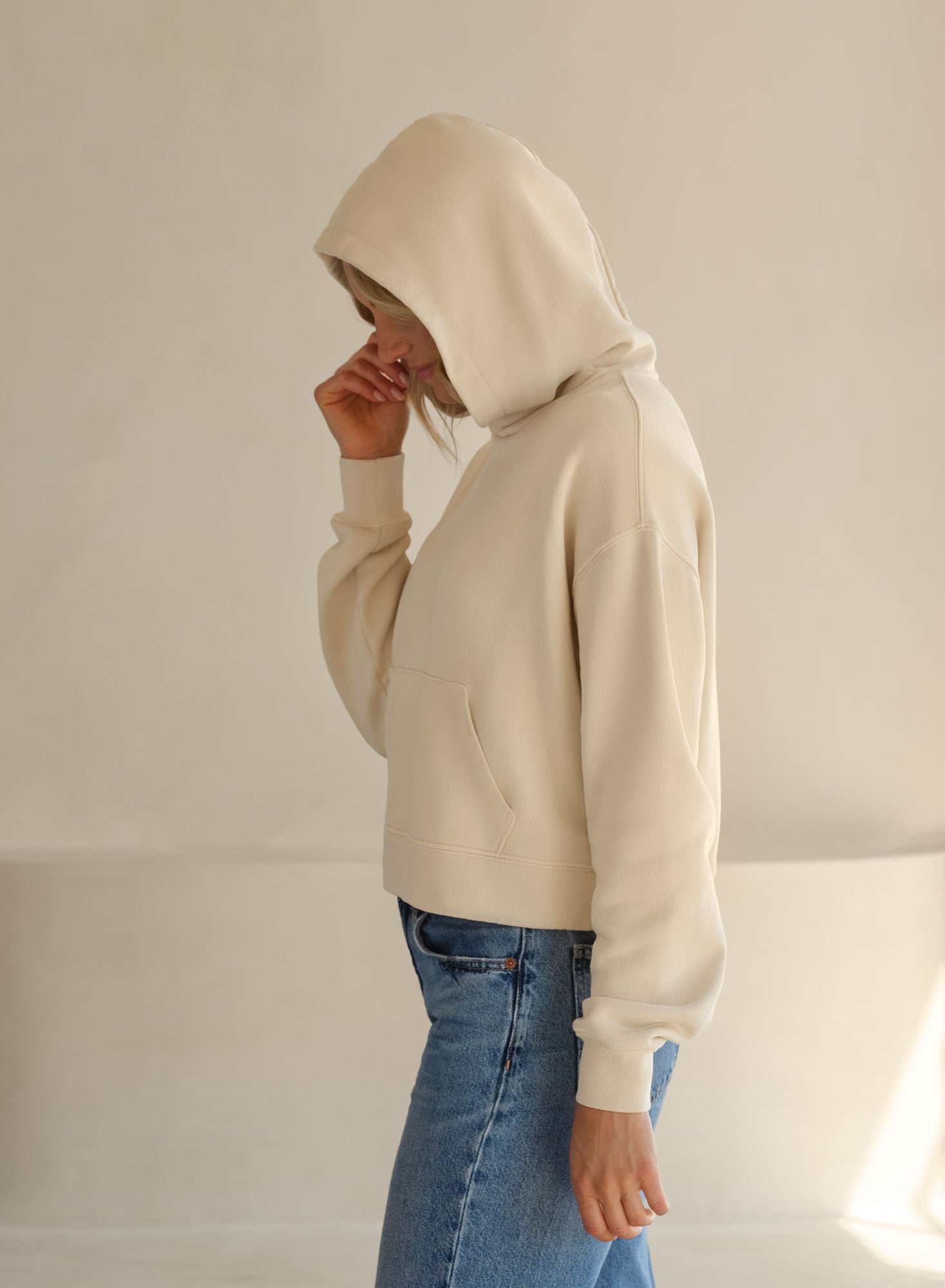 Belle Hoodie (Limited) | Almond