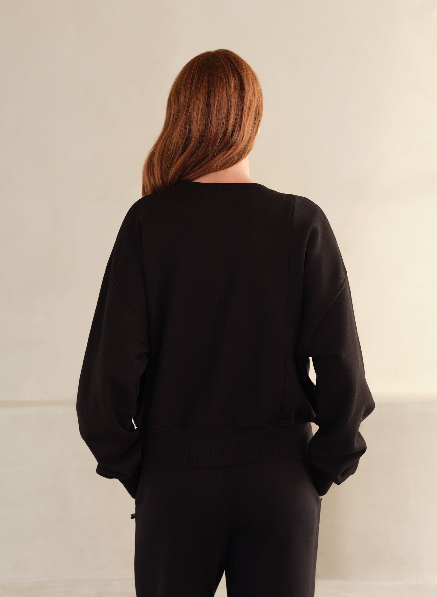 Belle Terry Crew (Limited) | Black