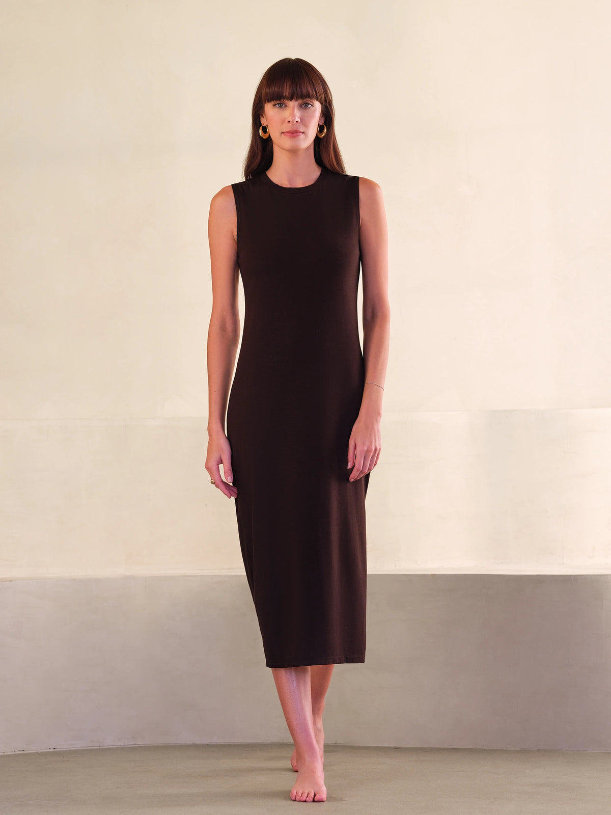 LuxJersey Shell Tank Dress