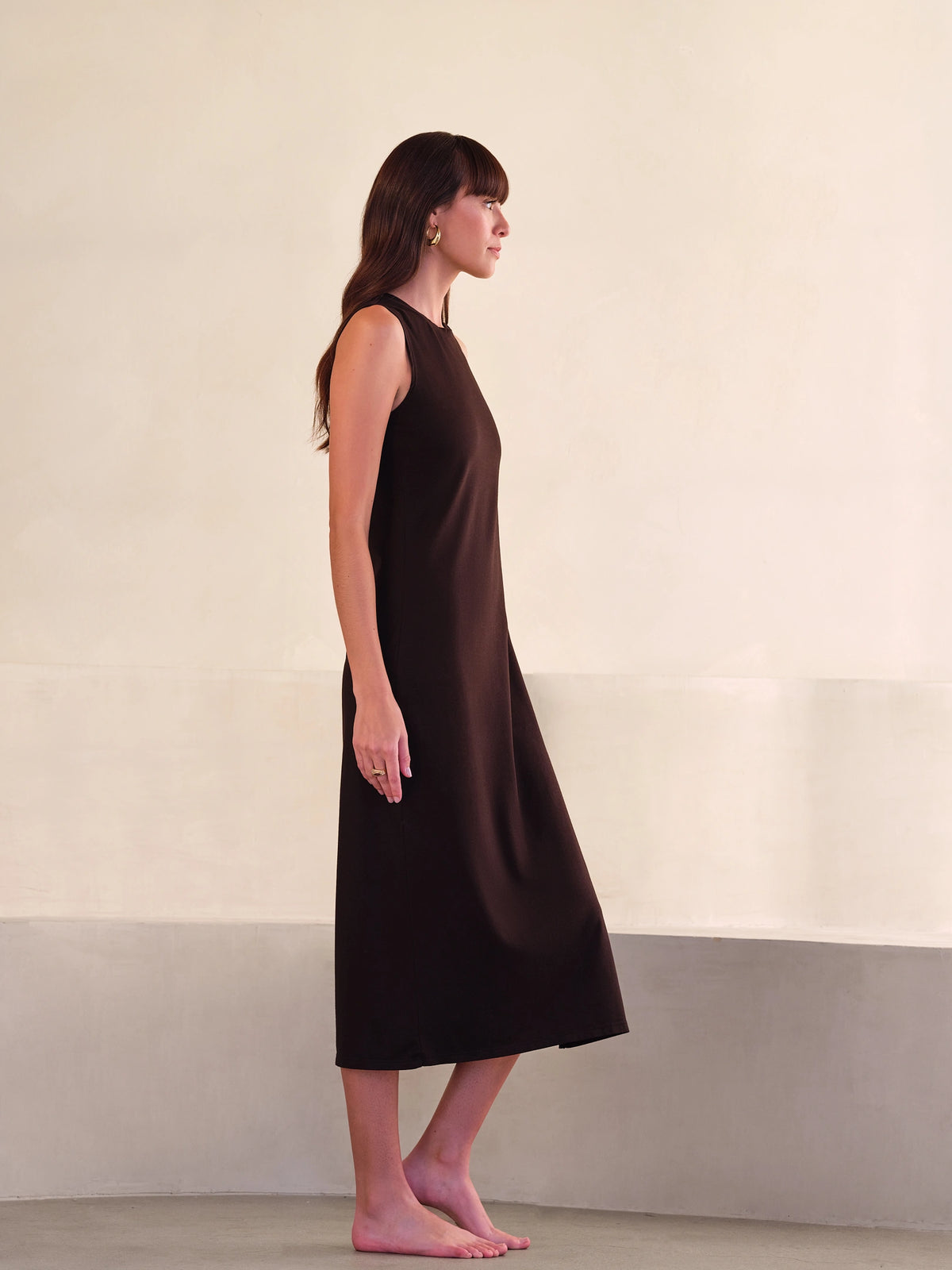 LuxJersey Shell Tank Dress