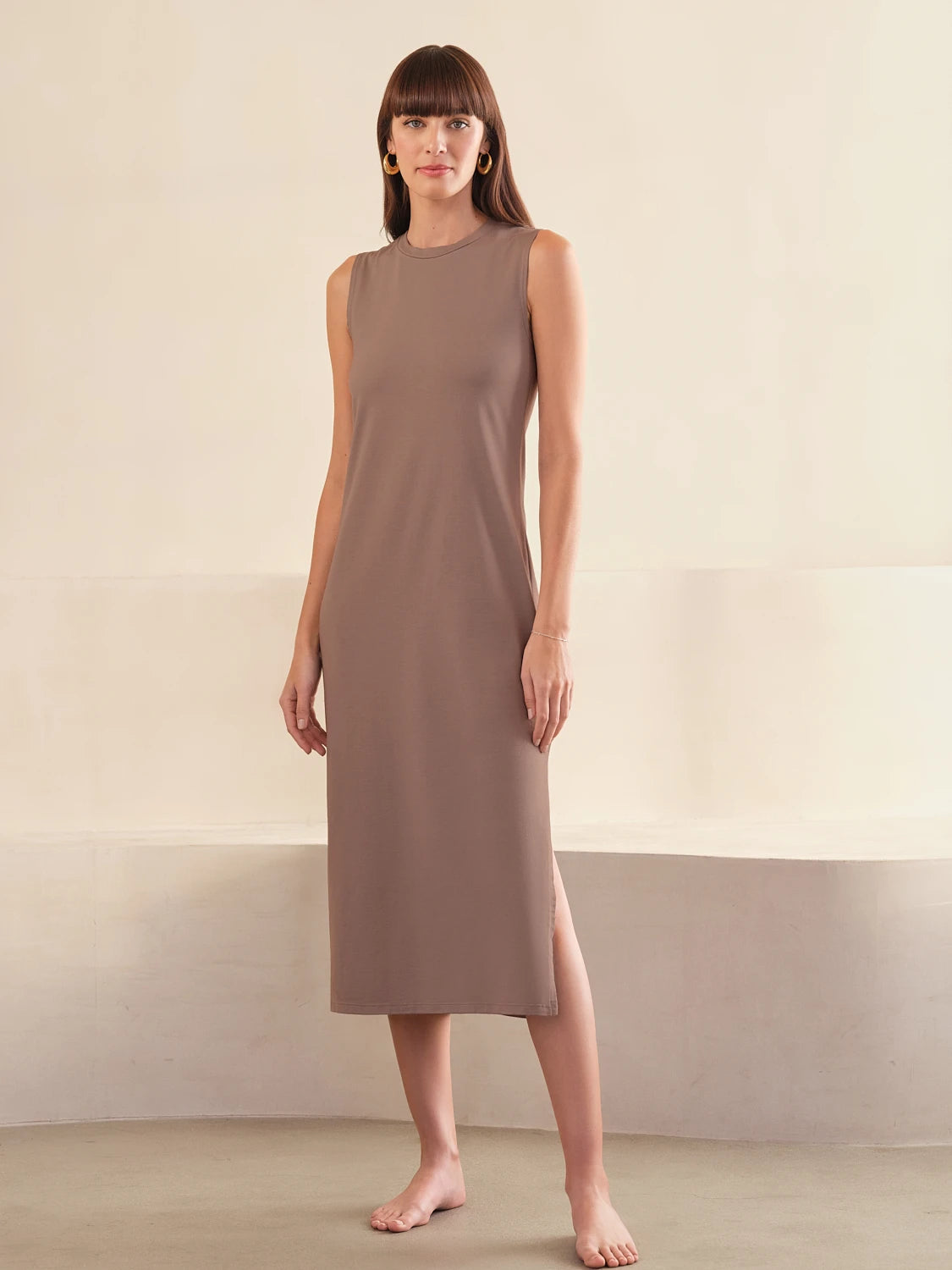 LuxJersey Shell Tank Dress