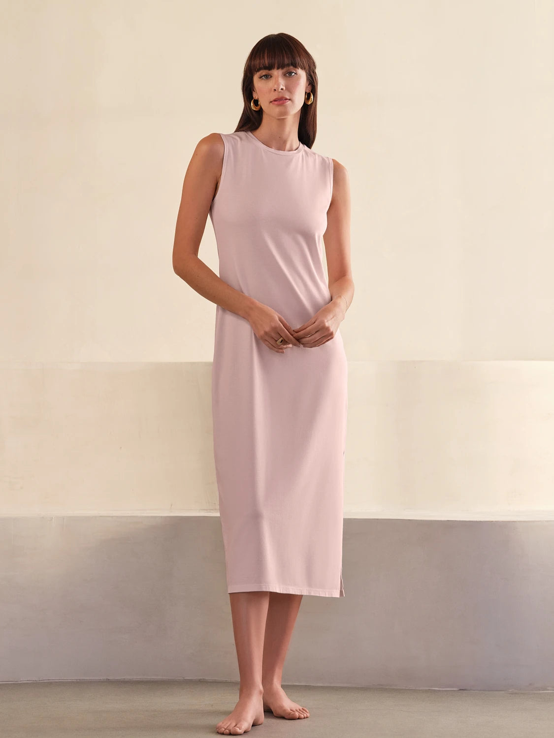 LuxJersey Shell Tank Dress