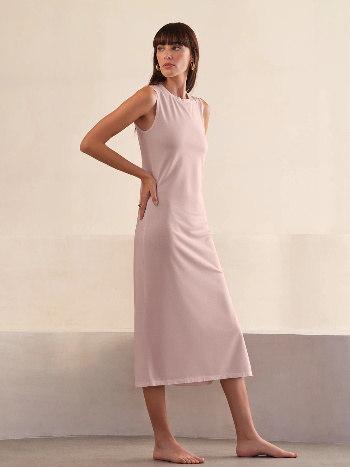 LuxJersey Shell Tank Dress