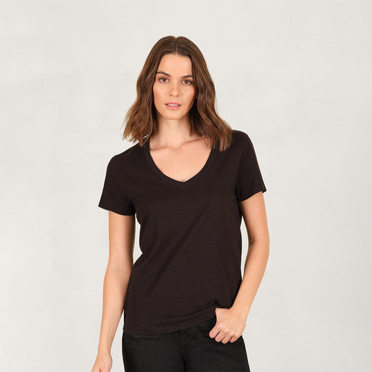 V-Neck Tee with "V" Seam (Limited)