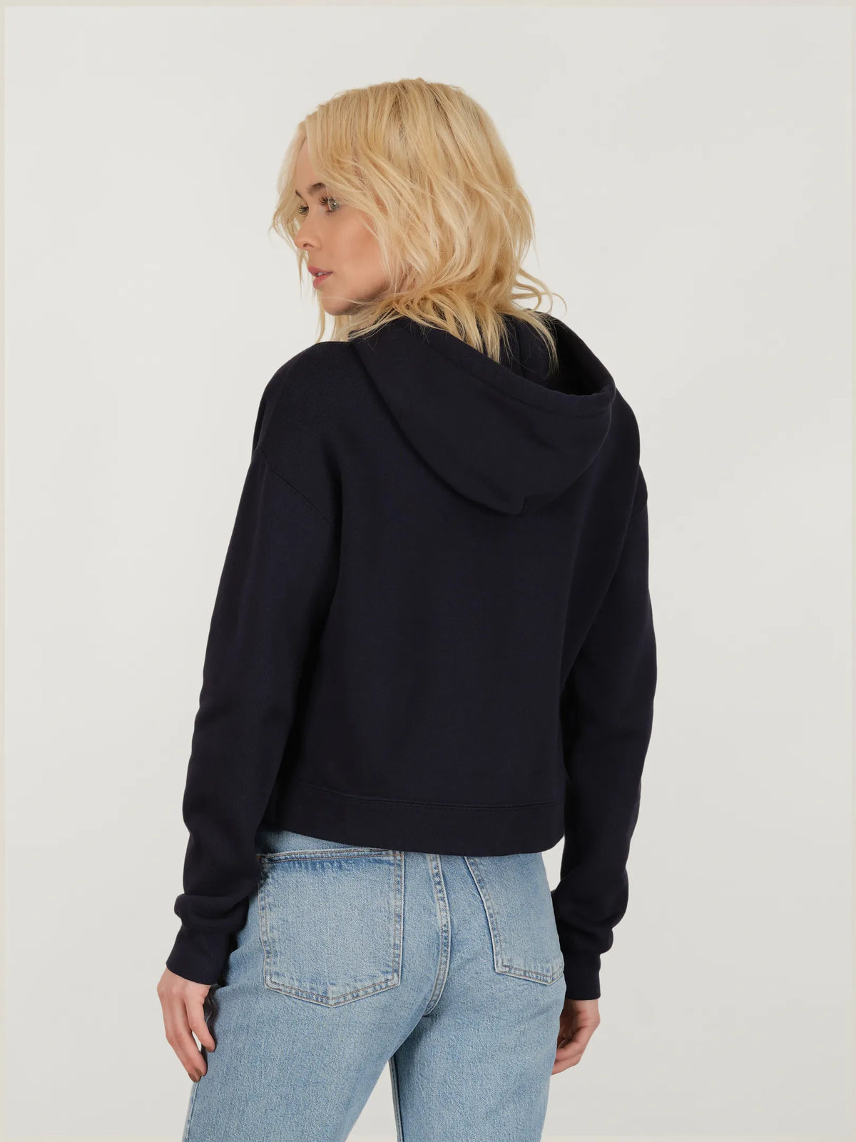 SuperLux Cropped Pullover Hoodie